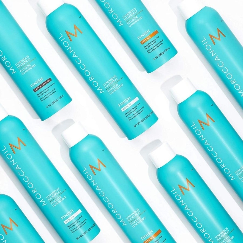 Лак за коса с екстра силна фиксация Moroccanoil Luminous Hairspray Extra Strong 330ml — снимка 4
