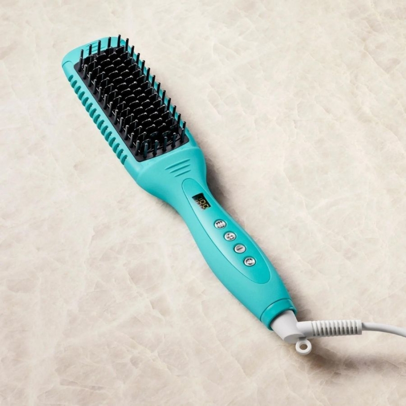 Професионална електрическа керамична четка за коса Moroccanoil Smooth Style Ceramic Heated Brush — снимка 3