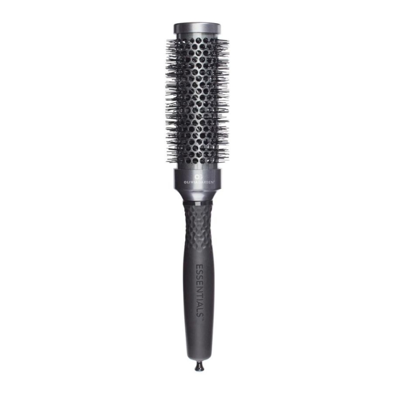 Olivia Garden Classic Silver Hair Brush 35 mm