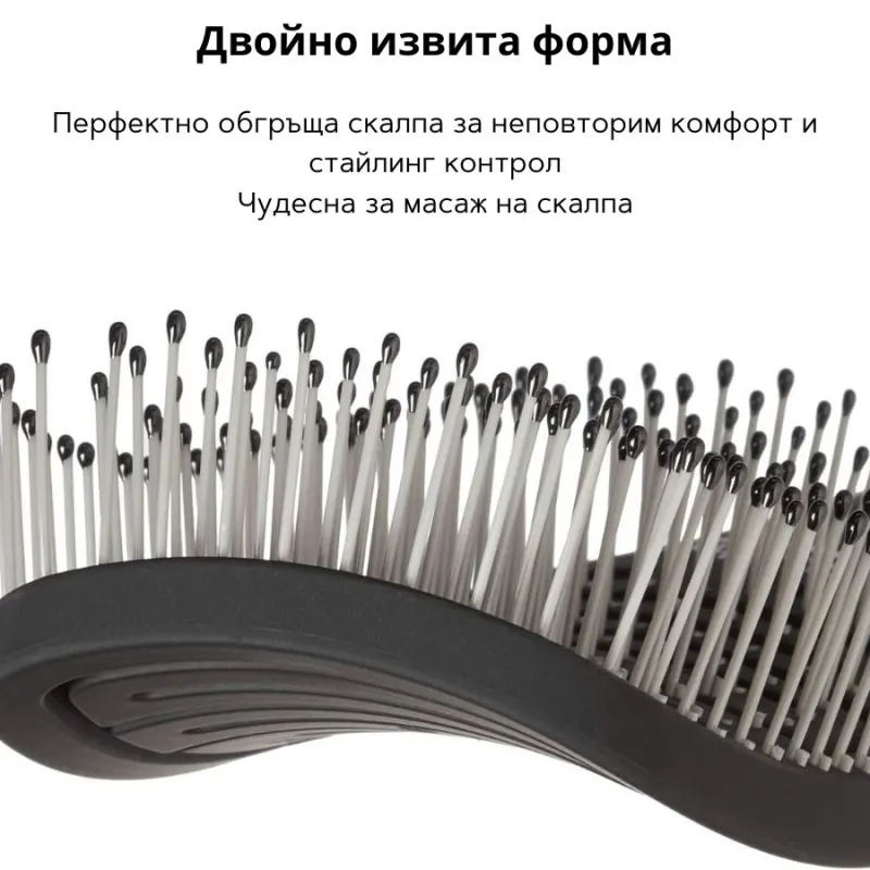 Olivia Garden iDetangle Detangling Brush for Thick Hair — 3