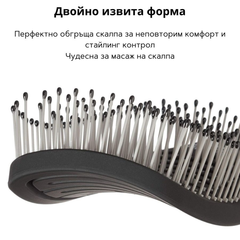 Olivia Garden iDetangle Detangling Brush Thin Hair — 3