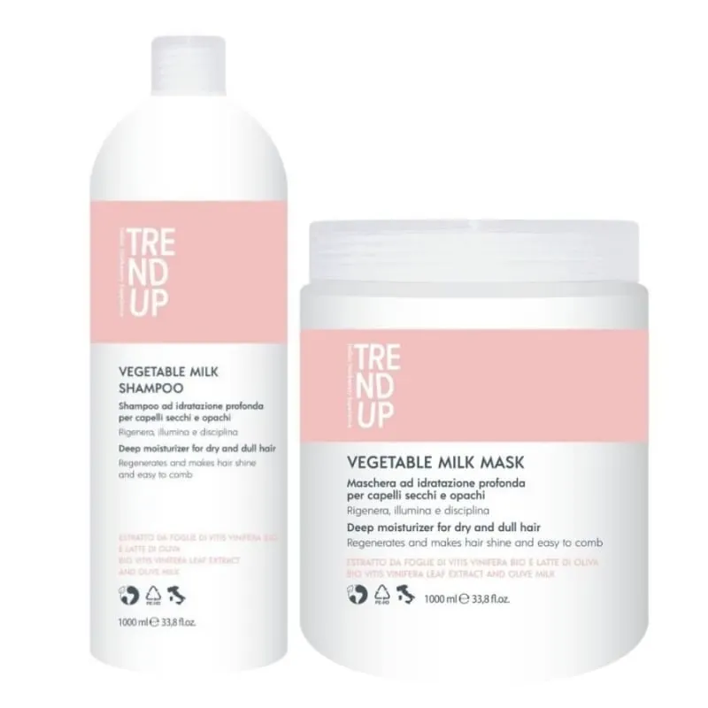 Edelstein Professional Trend Up Vegetable Milk Shampoo 1000ml + Mask 1000ml