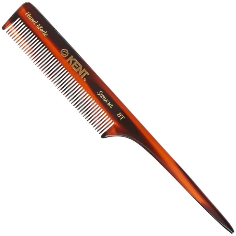 Kent Handmade 185mm Dressing Table Comb Thick/Fine Hair 16T