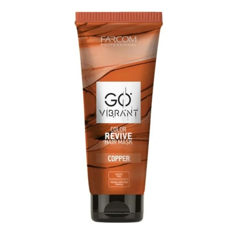 Farcom Professional Go Vibrant Mask Copper 200ml