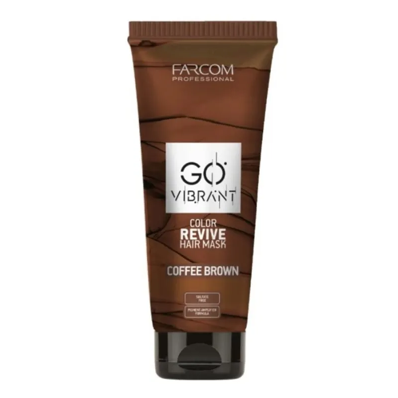 Farcom Professional Go Vibrant Mask Coffee Brown 200ml