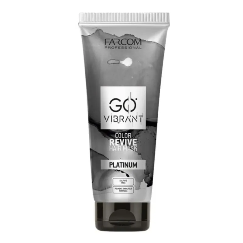 Farcom Professional Go Vibrant Mask Platinum 200ml