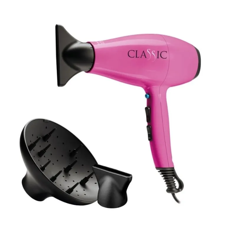 Gama Professional Classic Pink Hair Dryer