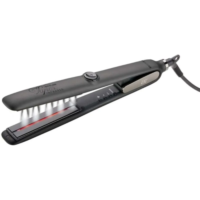 Gamma+ Vaper Professional Straightener With Steam - Infrared Styler Antracite