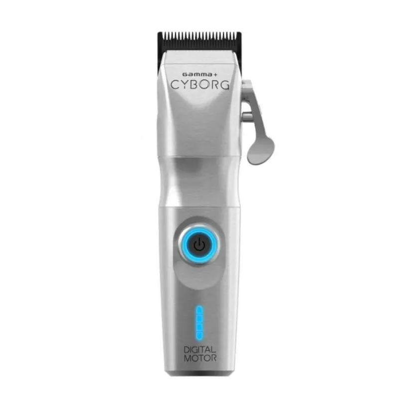 Професионална метална машинка за подстригване GAMMA+ CYBORG Hair Clipper — 2
