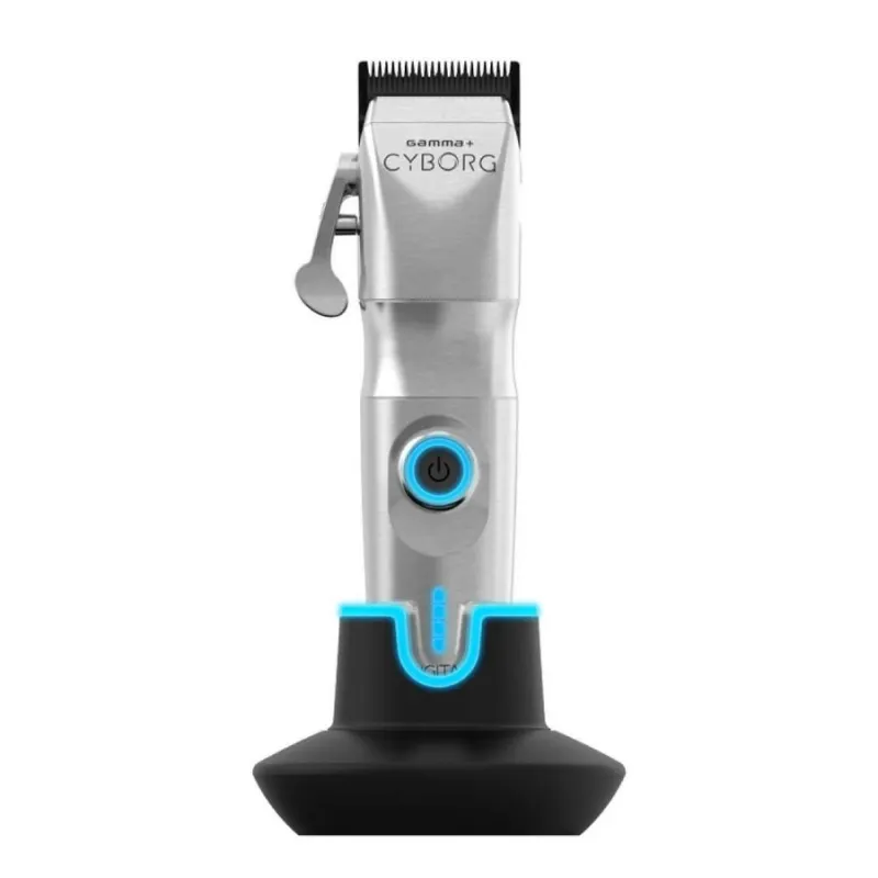 Професионална метална машинка за подстригване GAMMA+ CYBORG Hair Clipper