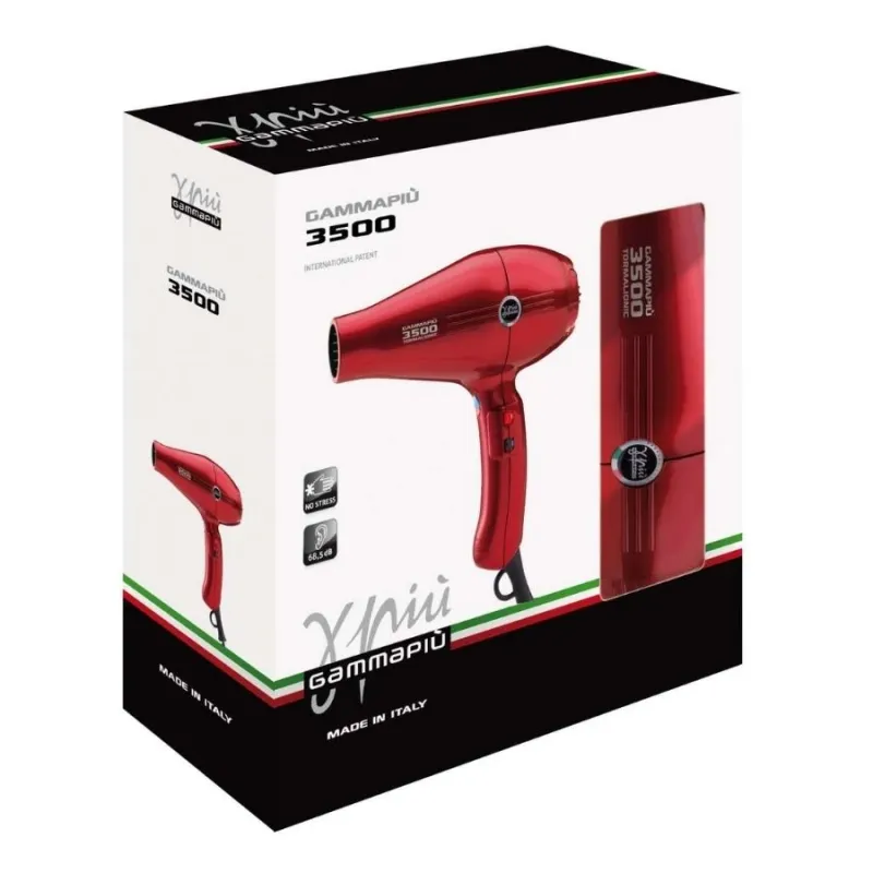 Професионален сешоар GammaPiu 3500 Hair Dryer Black — 2