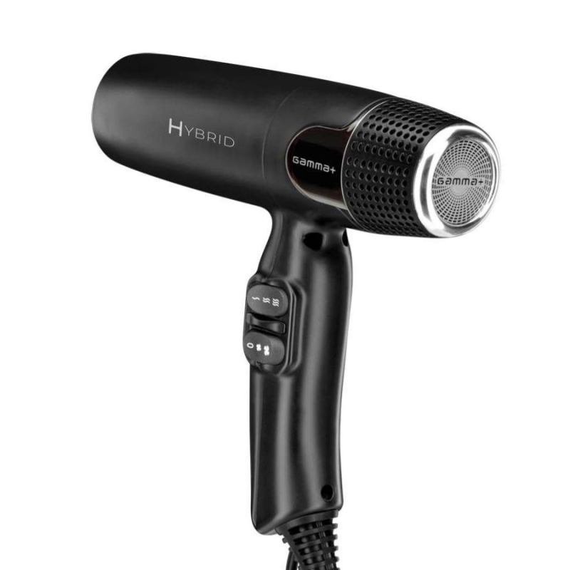 Gamma+ Hybrid Black Hair Dryer — 2