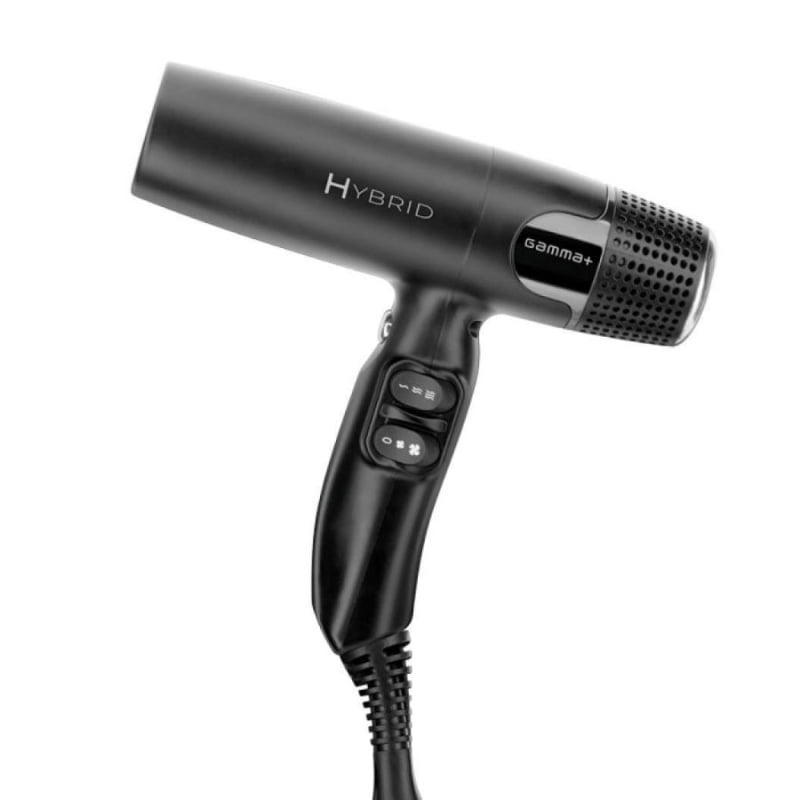 Gamma+ Hybrid Black Hair Dryer