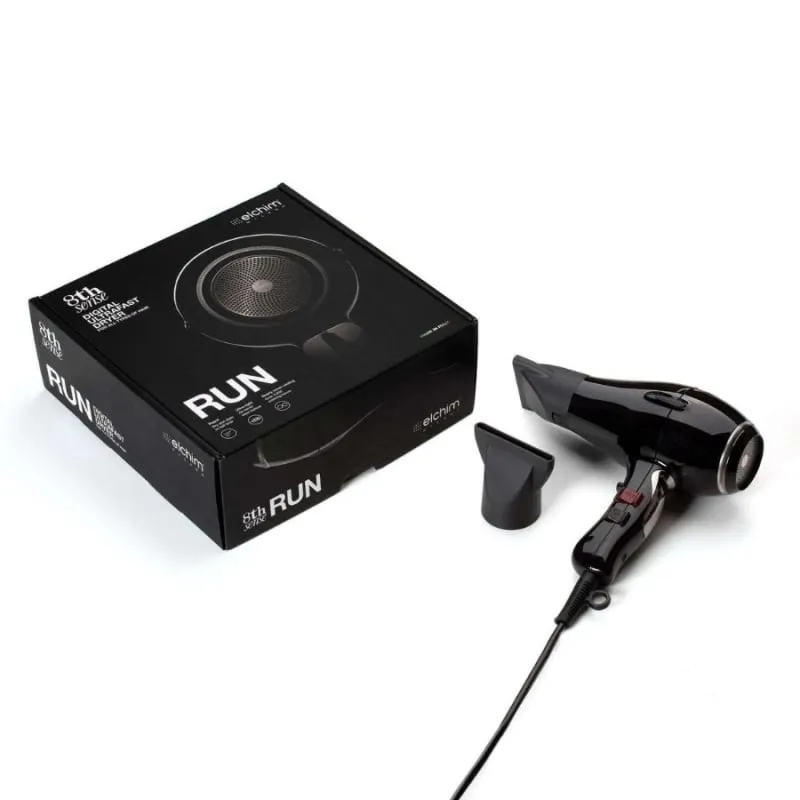 Elchim 8th Sense RUN Hair Dryer Black — 2