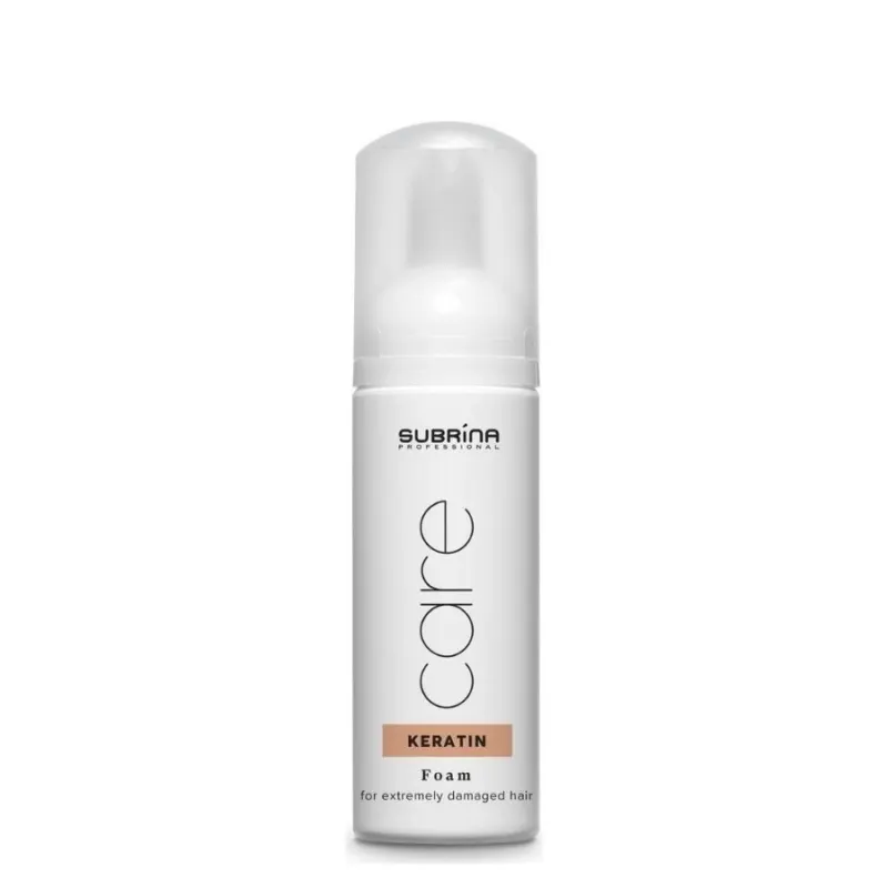 Подхранваща кератинова пяна за силно увредена коса Subrina Professional Care Keratin Foam 150ml
