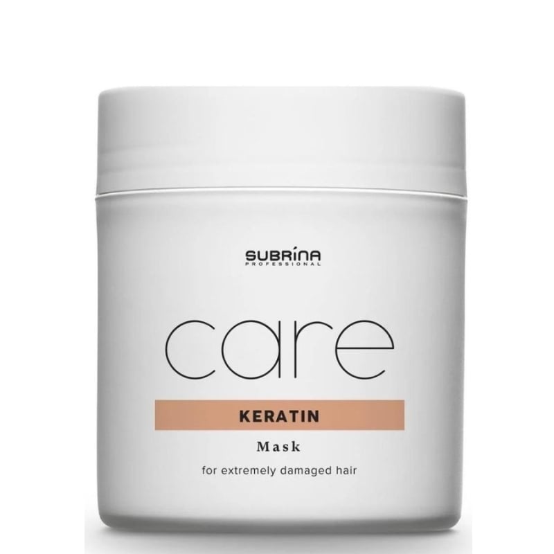 Подхранваща кератинова маска за силно увредена коса Subrina Professional Care Keratin Mask 500ml