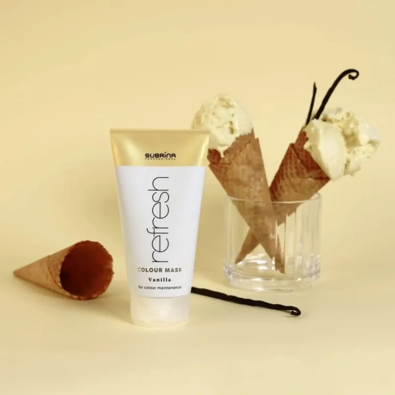 Subrina Professional Refresh Color Vanilla mask 150ml — 4