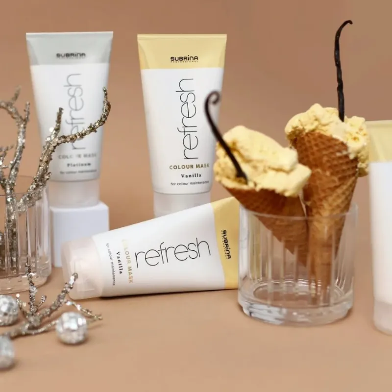 Subrina Professional Refresh Color Vanilla mask 150ml — 5