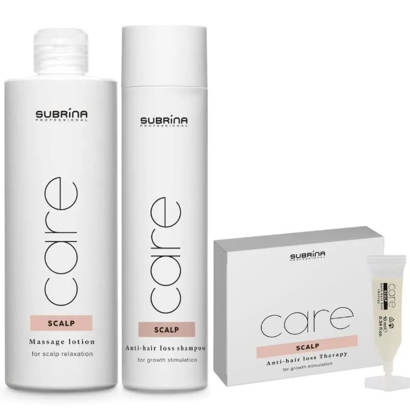 Терапия против косопад Subrina Professional Care Scalp Anti-Hair Loss Routine