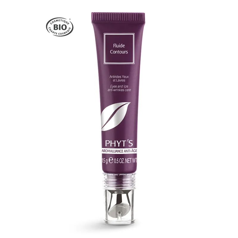 Анти-ейдж флуид - грижа за очи и устни Phyt's Fluide Contours 15g