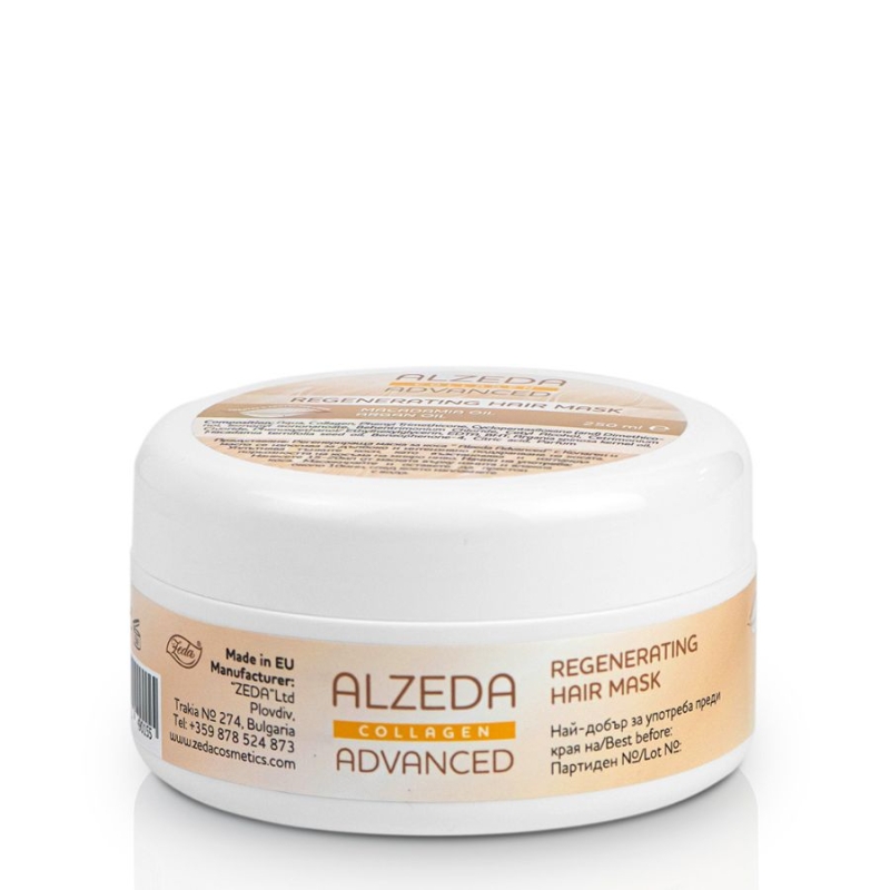Регенерираща маска за коса с колаген Alzeda Advanced Collagen Regenerating Hair Mask 250ml — снимка 2