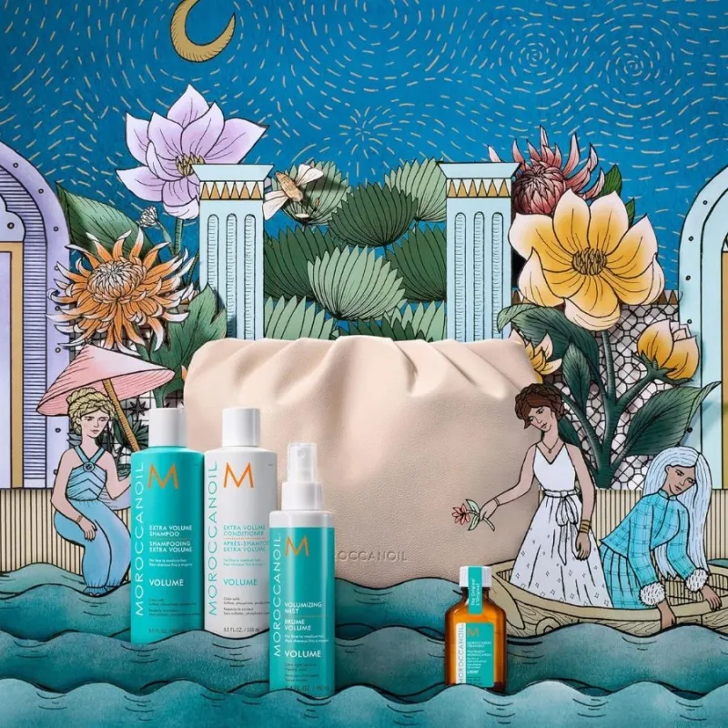 Подаръчен комплект за обем Moroccanoil Volume Holiday Set — снимка 2