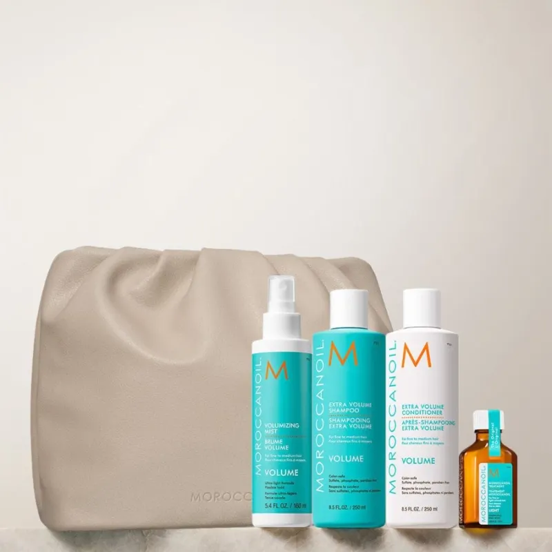 Подаръчен комплект за обем Moroccanoil Volume Holiday Set — снимка 3