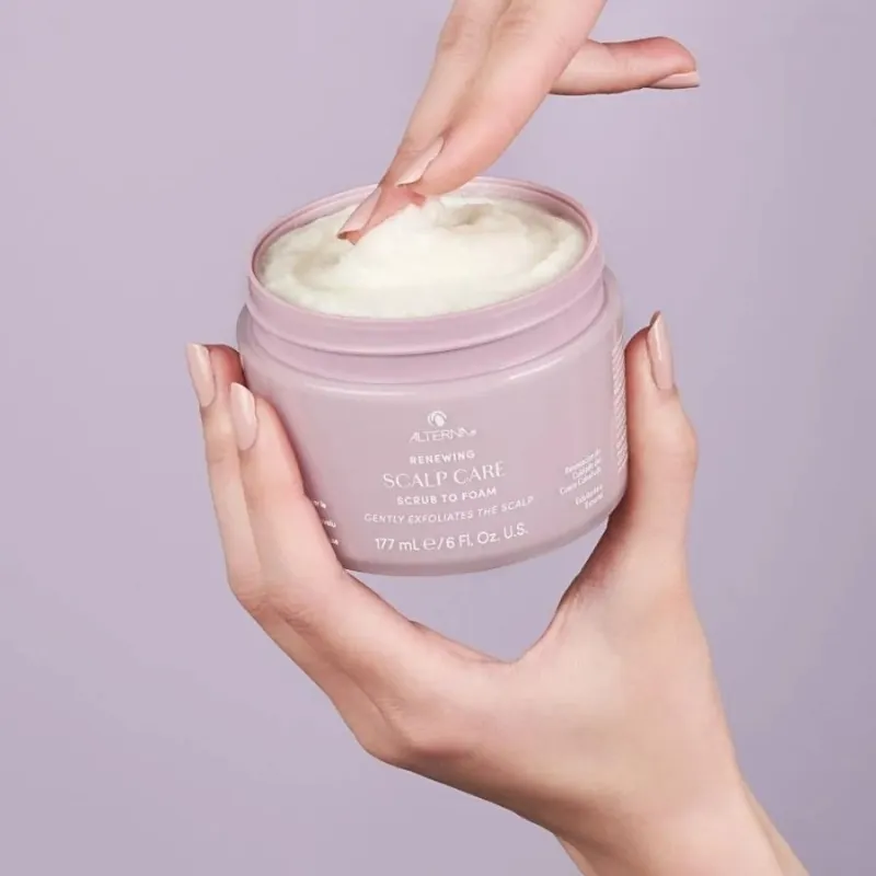 Alterna Renewing Scalp Care Exfoliating Scrub To Foam 177 ml — 3