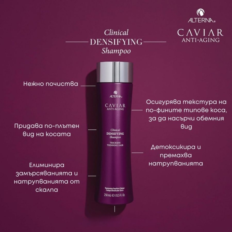 Alterna Caviar Anti-Aging Clinical Densifying Shampoo 250ml — 2