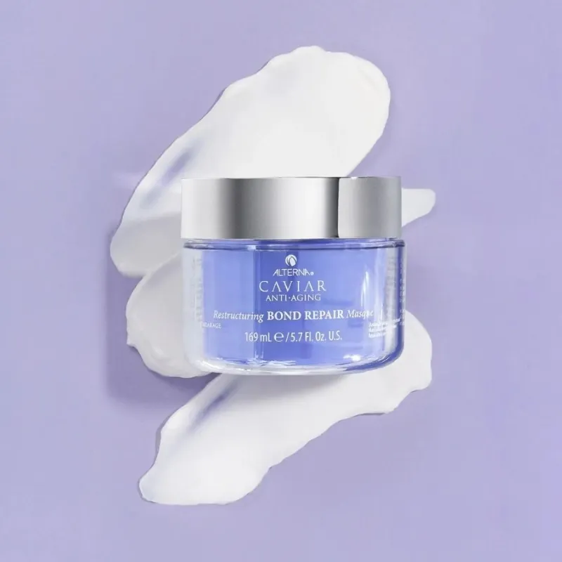 Премиум възстановяваща маска за коса Alterna Caviar Restructuring Bond Repair Masque 169 ml — снимка 3