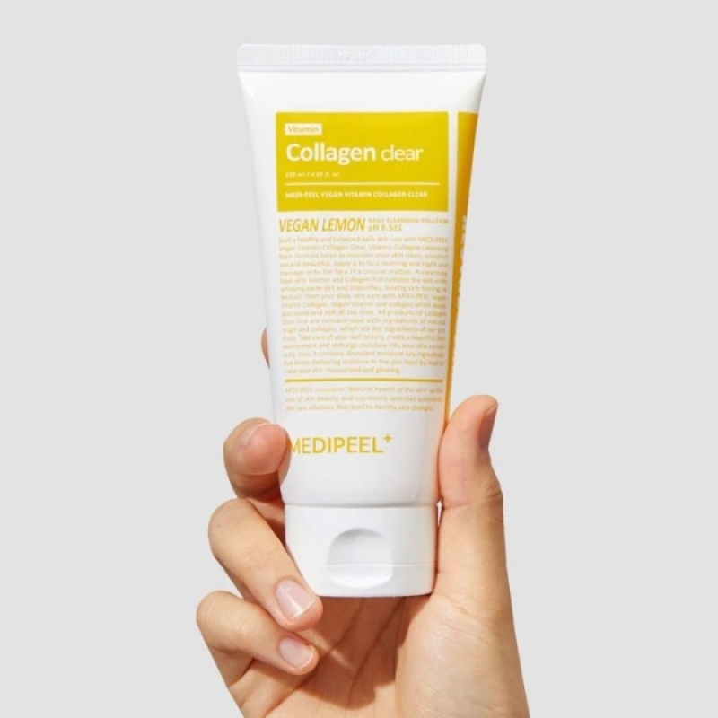 Почистваща пяна с колаген Medi-Peel Vegan Vitamin Collagen Clear Gel Cleanser 300ml — 3
