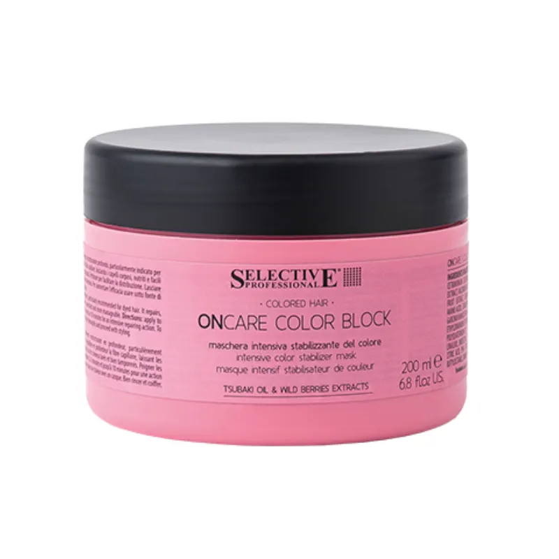 Selective OnCare Color Block Shampoo + Mask + Multibenefit Spray Mask Set — 3