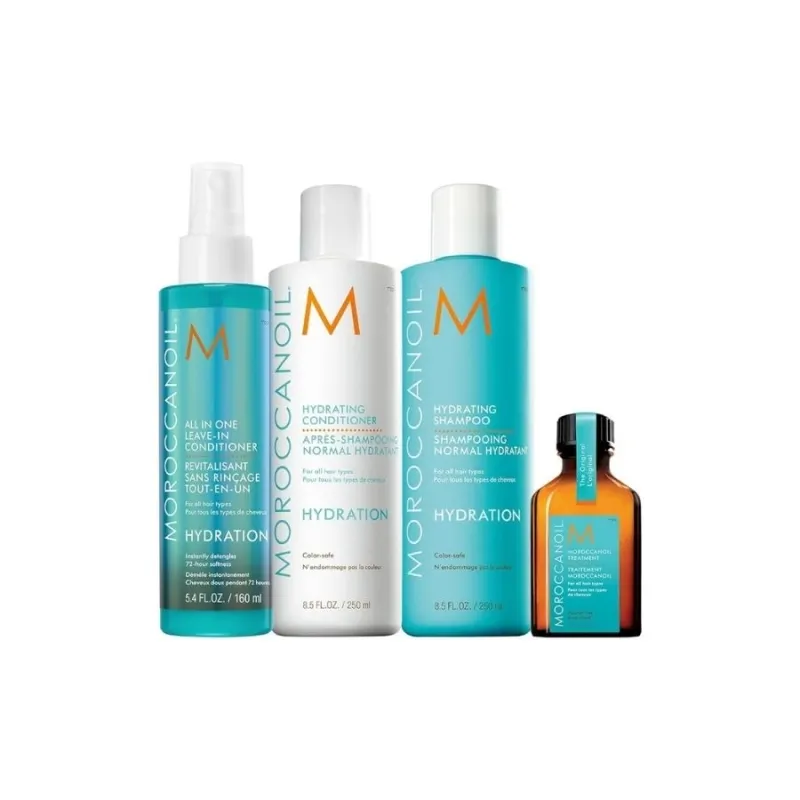 Moroccanoil Hydration Holiday Set Hydrating Gift Set for Dry Hair — 3