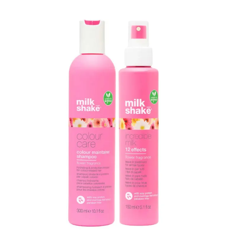 Комплект за боядисана коса Milkshake Flower Power Duo Set
