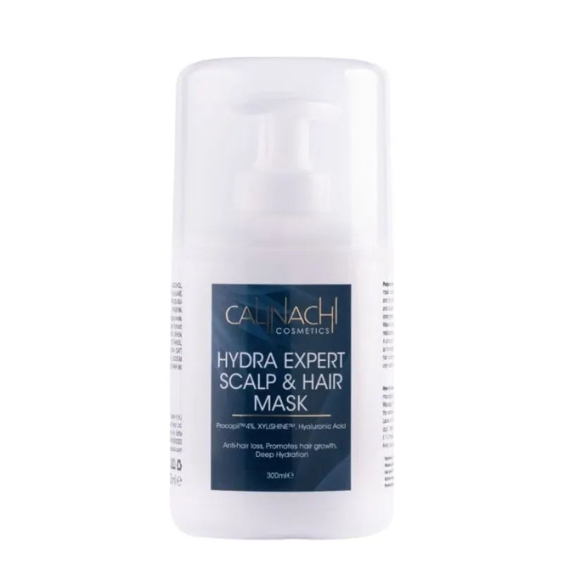 Дълбоко хидратираща маска за суха коса Calinachi Hydra Expert Scalp & Hair Mask 300 ml — снимка 2