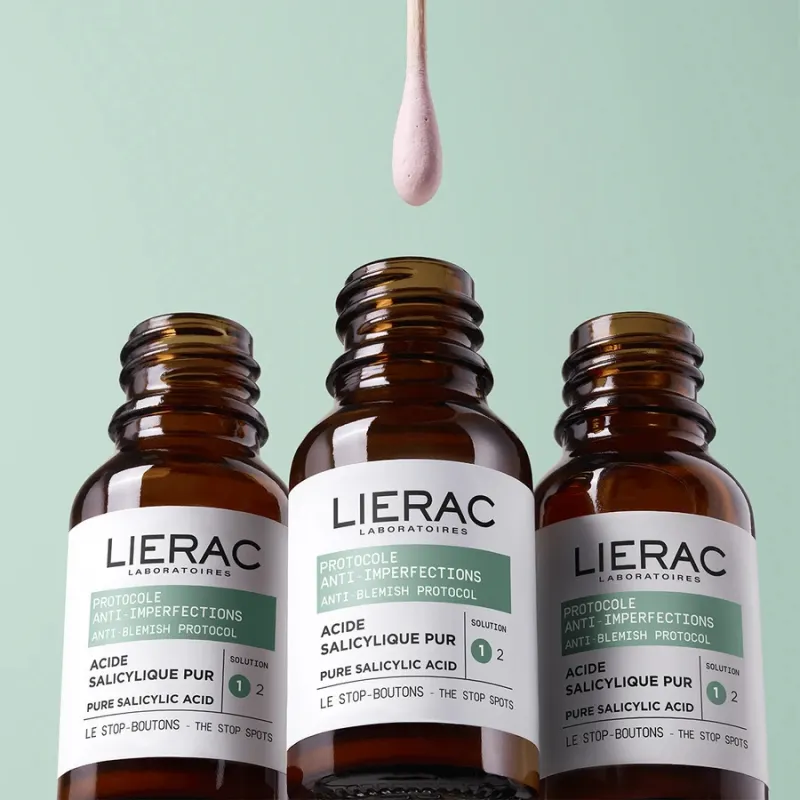 Двуфазен концентрет против петна Lierac Protocols Anti-Blemish Protocol The Stop Spots 15 ml — 3