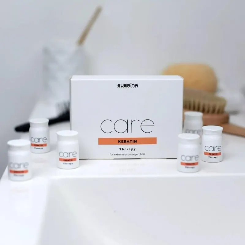 Кератинова терапия за силно увредена коса Subrina Professional Care Keratin Therapy 10ml — 2