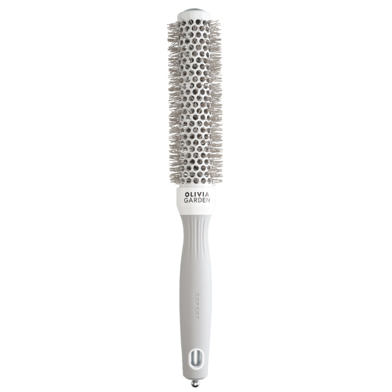 Olivia Garden Expert Speed ​​XL White Gray Hair Brush 25 mm
