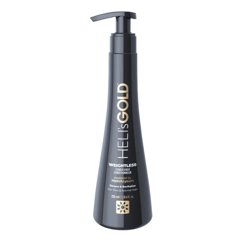 Ултралек балсам за обем при фина и изтъняла коса Heli's Gold Volume Weightless Conditioner 300 ml