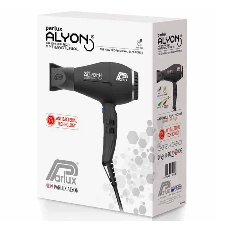 Parlux ALYON Matt Black Hairdryer — 3