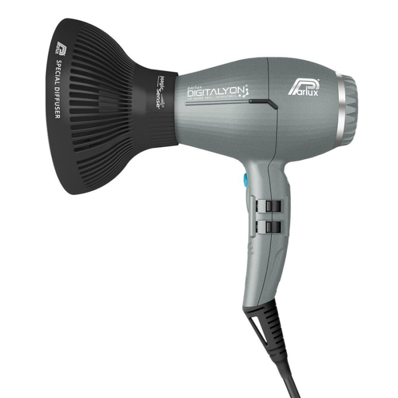 Parlux DIGITALYON Grey Glitter Hairdryer + Magic Sense — 3