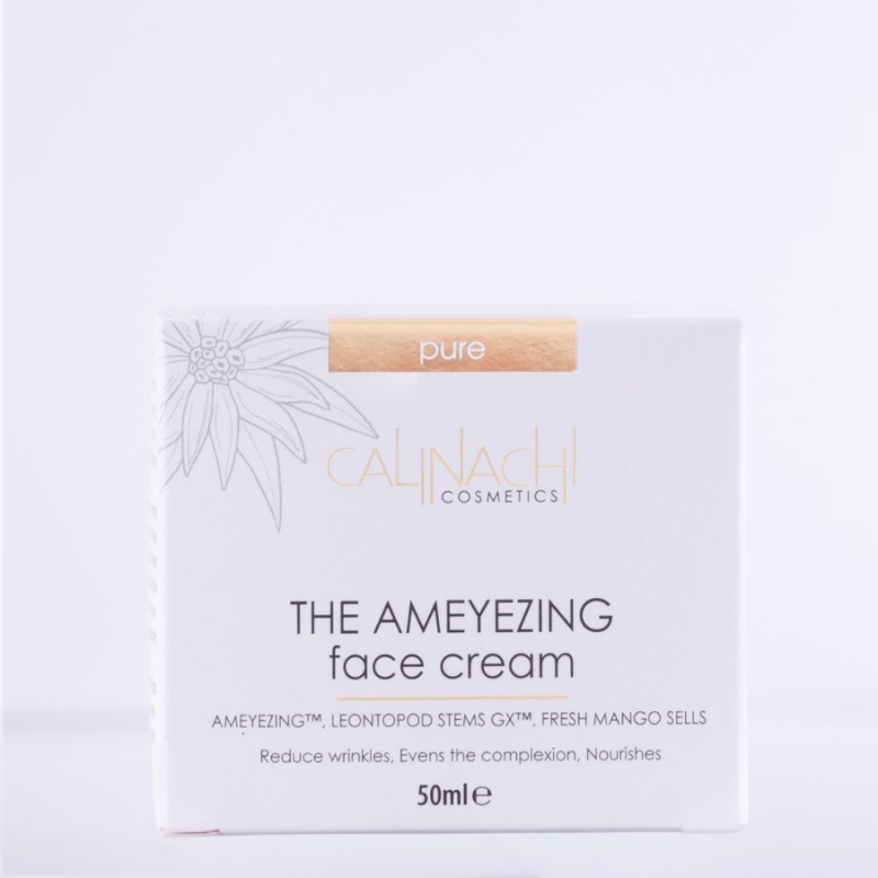 Натурален регенериращ крем за лице Calinachi The Ameyezing Face Cream 50ml — снимка 4