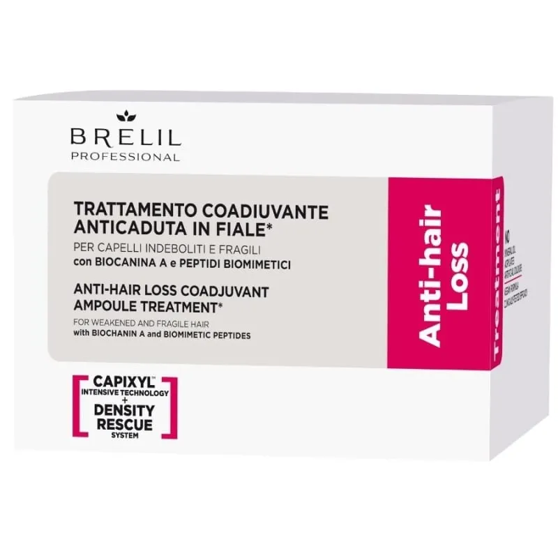 Ампули против косопад Brelil Anti Hair Loss Adjuvant Ampoules 10x6ml
