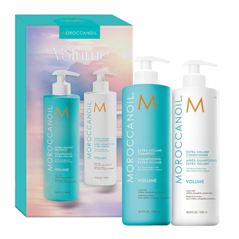 Moroccanoil Volume Shampoo & Conditioner 500ml Gift Set