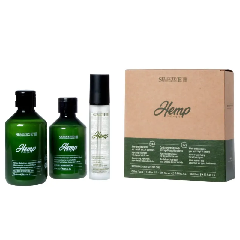 Selective Hemp Sublime Ultimate Luxury Shampoo + Conditioner+Spray