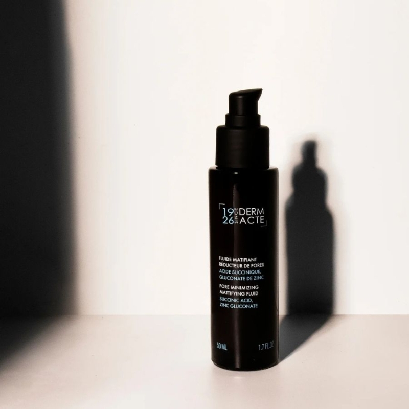 Матиращ флуид с анти-ейдж ефект и против разширени пори Derm Acte Pore Minimizing Mattifying Fluid 30ml — снимка 2