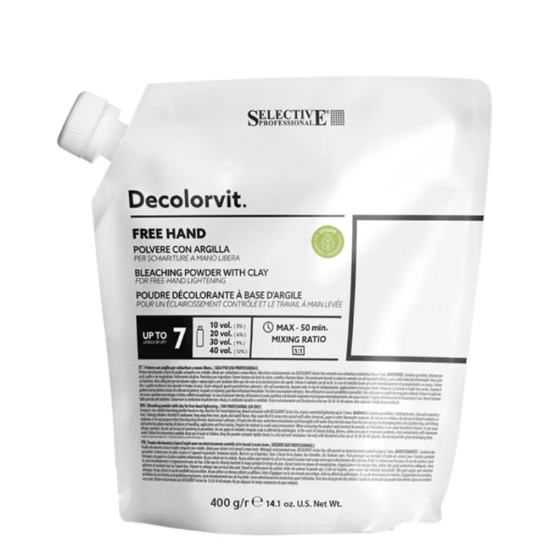 Selective Decolorvit Free Hand Bleaching Powder 400g