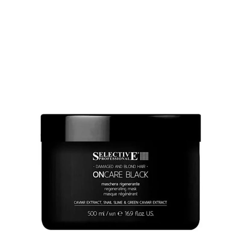 Selective ONCARE Black Regenerating Mask 500 ml