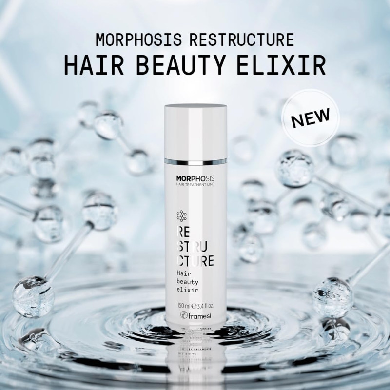 Реструктуриращ еликсир за увредена коса Framesi Restructure Hair Beauty Elixir 150 ml — снимка 2