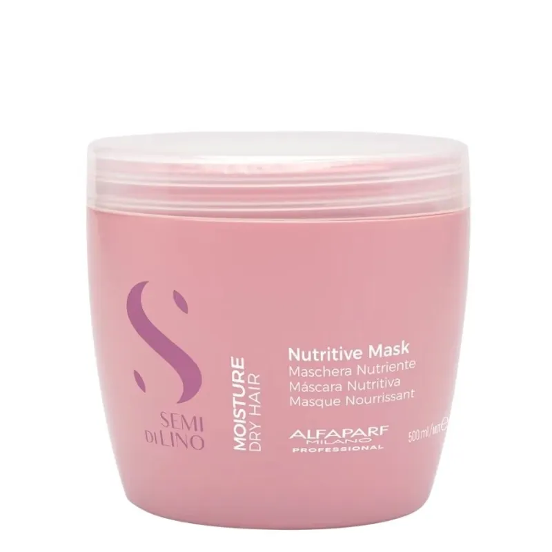Alfaparf Semi Di Lino Moisture Nutritive Mask Hydrating Mask for Dry Hair — 2